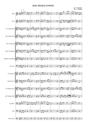 Jezu, Śliczny Kwiecie