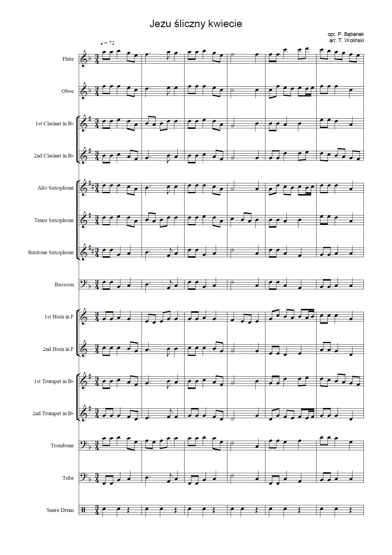 Jezu, Śliczny Kwiecie