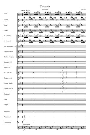 Toccata - Jones G.