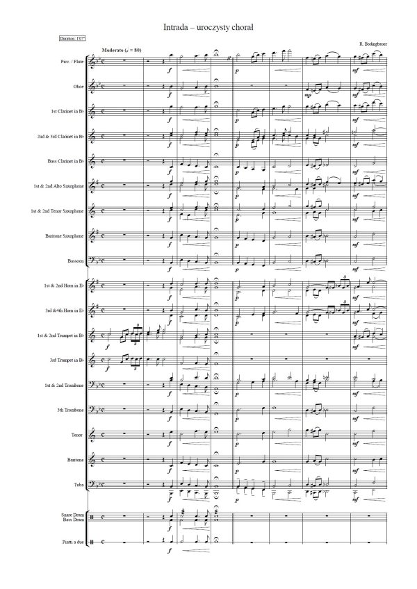 Intrada (uroczysty chorał)